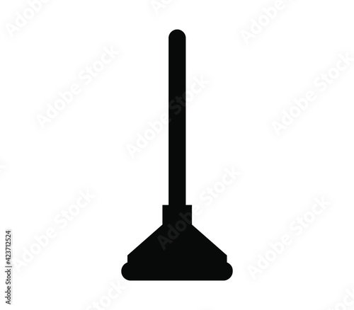 Toilet plunger icon
