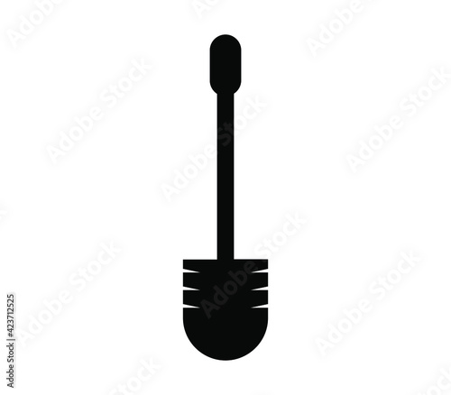 Toilet brushes icon