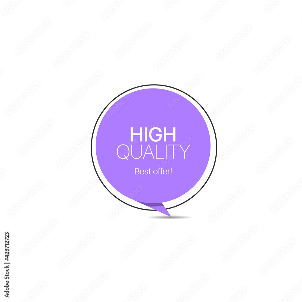 High quality trendy paper label High quality trendy paper label