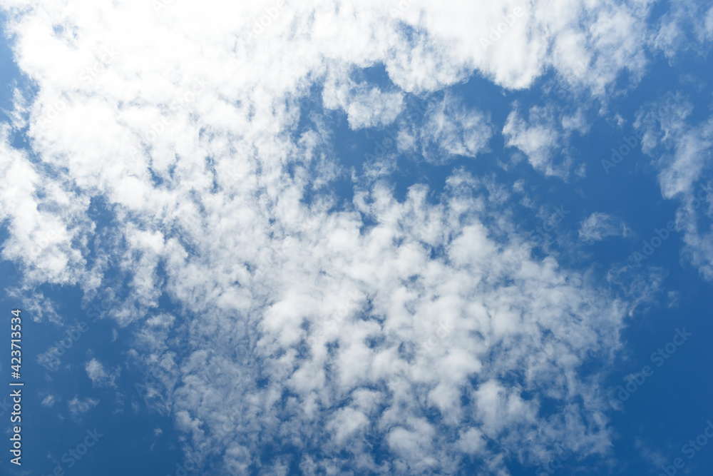 White clouds on blue sky. White clouds on blue sky.