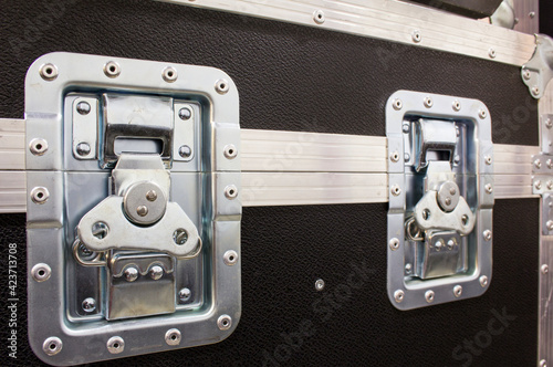 Foto Steel lock of road flight case