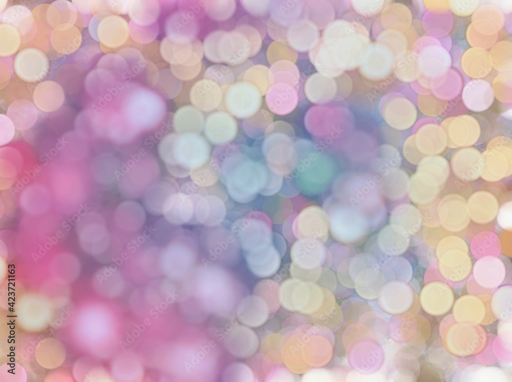 abstract background with bokeh