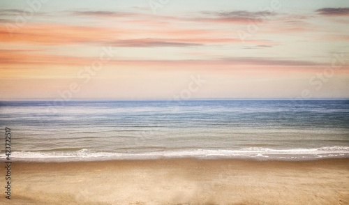 beach at sunset