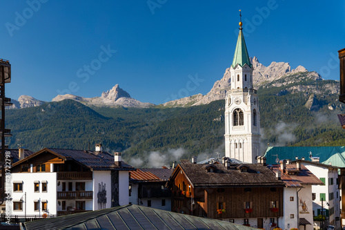 Cortina d'Ampezzo, Province Belluno, South Tyrol, Italy photo