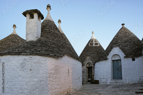 Alberobello  district of Bari  Puglia  Apulia  Italy  Europe  Trullo  typical village house