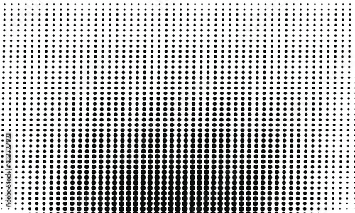Abstract Black Dots Pattern