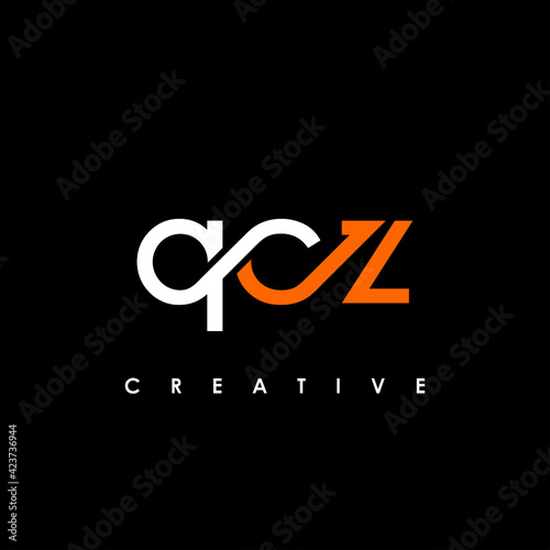 QCZ Letter Initial Logo Design Template Vector Illustration