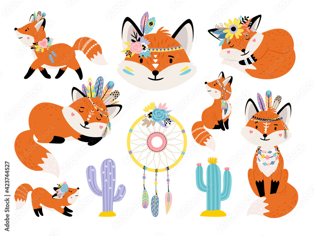 Foxes and dreamcatcher