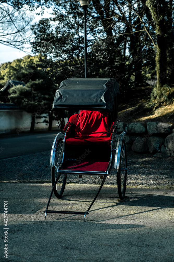 Obraz premium Japanese rickshaw