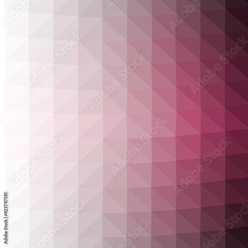 Abstract color Low-Polygones Generative Art background illustration