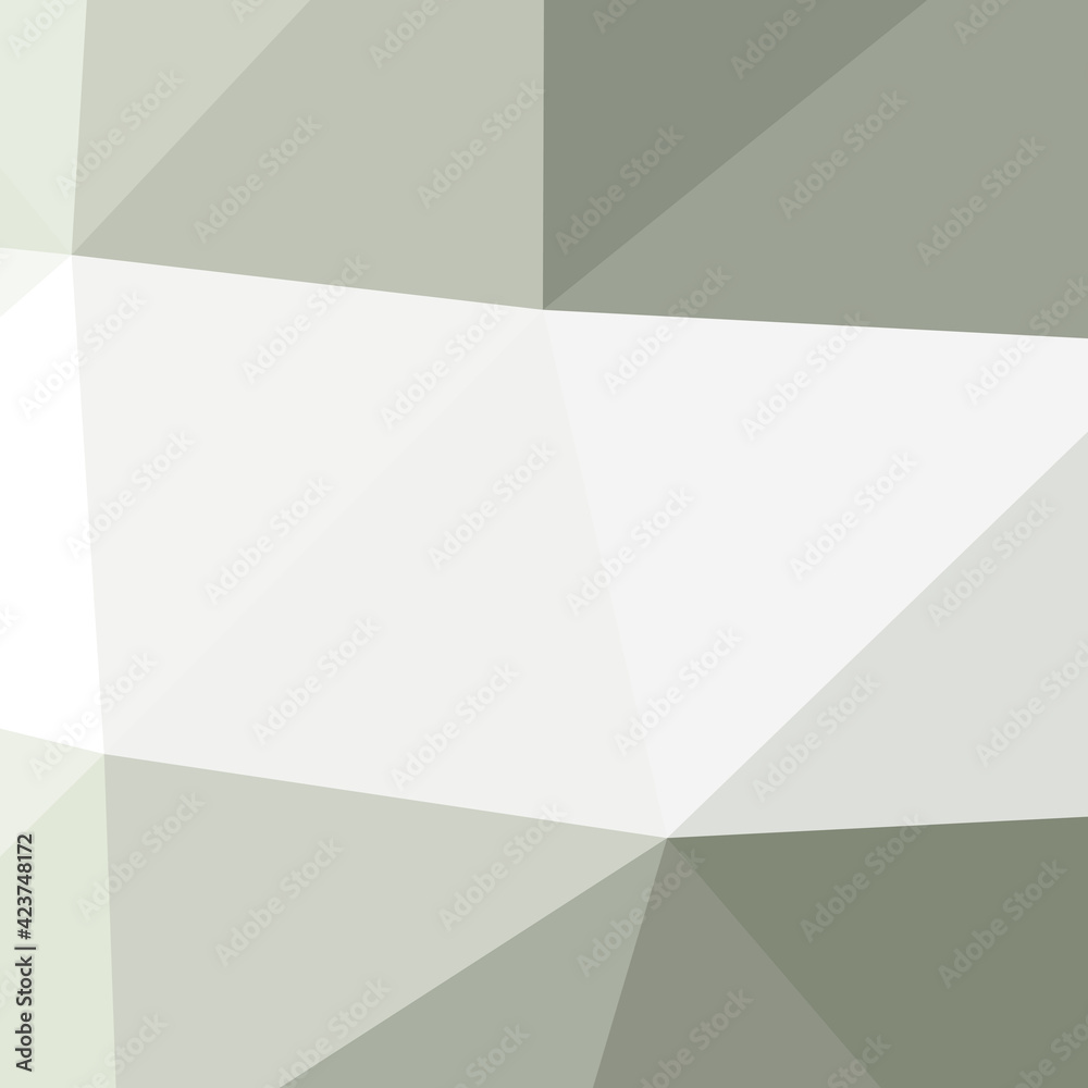 Fototapeta premium Abstract color Low-Polygones Generative Art background illustration