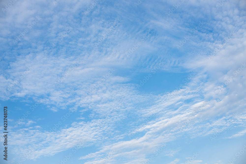 Fluffy clouds and clear blue sky in the nice day. Fluffy clouds and clear blue sky in the nice day.