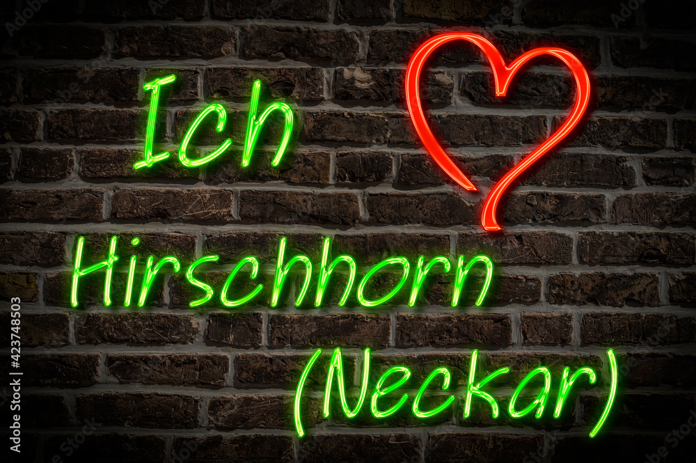 Obraz premium Hirschhorn (Neckar)