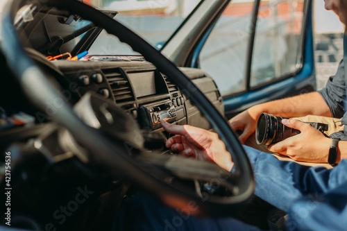 driving a car © Марина Михайлова