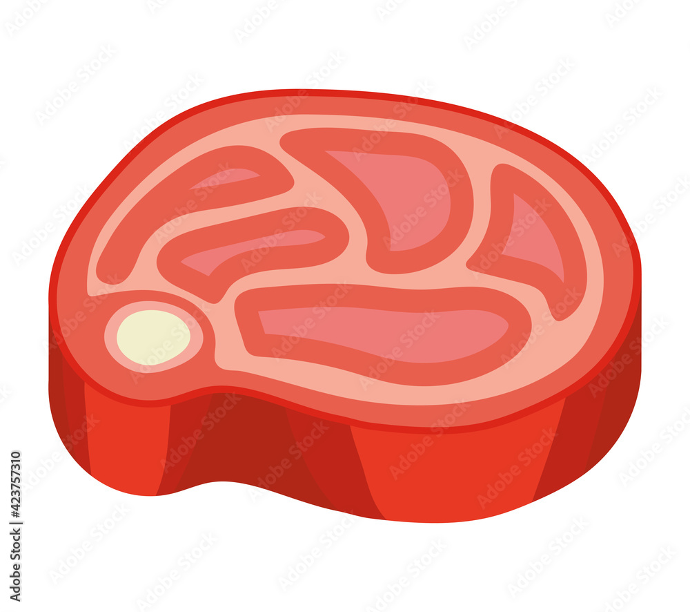 red steak icon