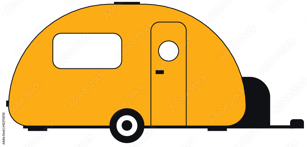Ein Wohnwagen Vektor Illustration Stock Vector Adobe Stock ein-wohnwagen-vektor-illustration-stock-vector-adobe-stock
