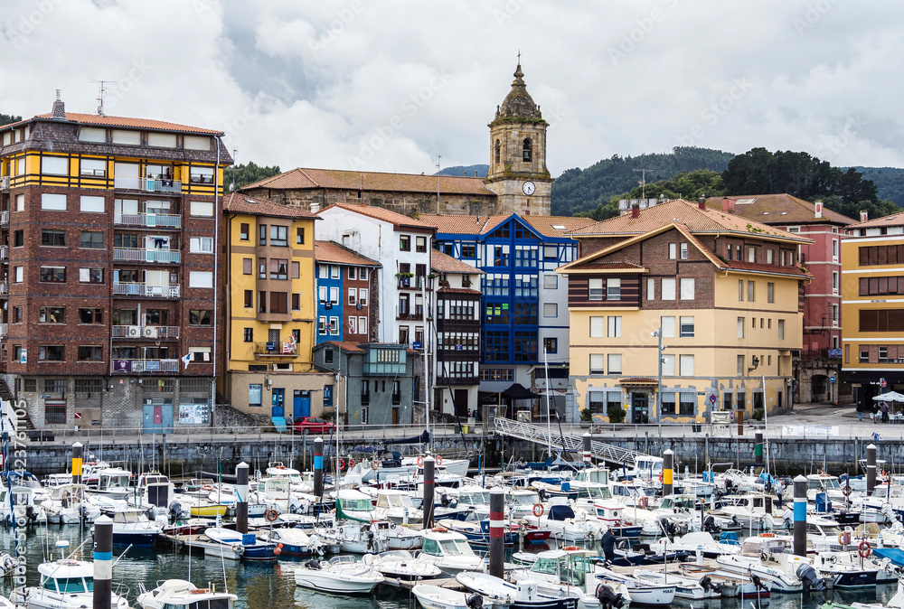 Bermeo is a small fishing village in the Basque Country, Spain