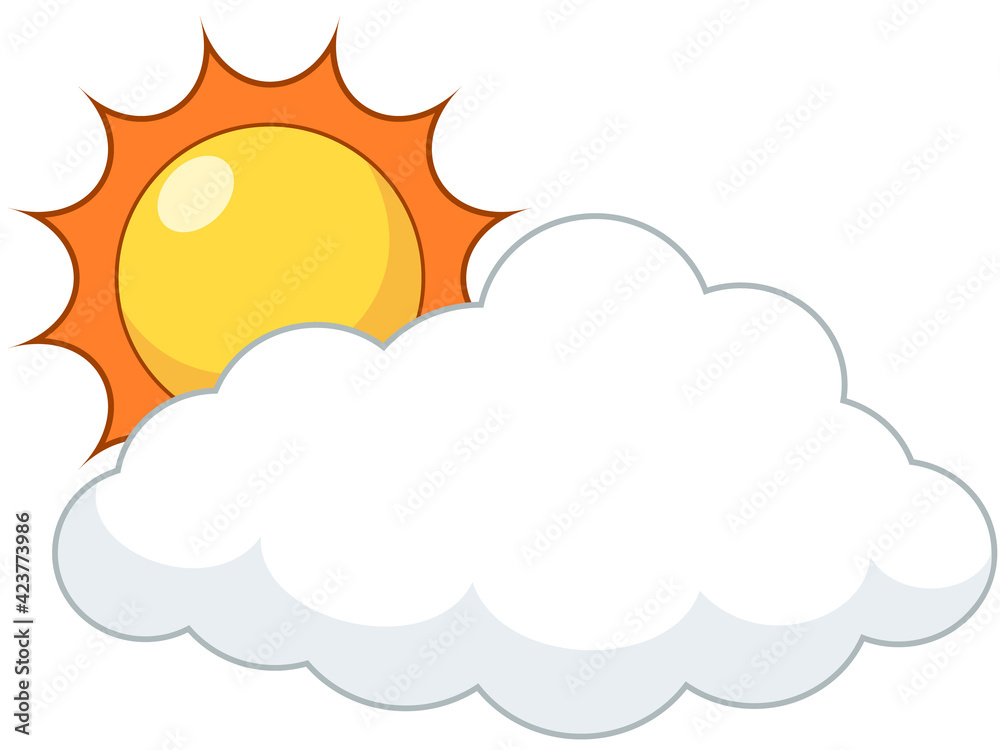 曇りのち晴れマーク