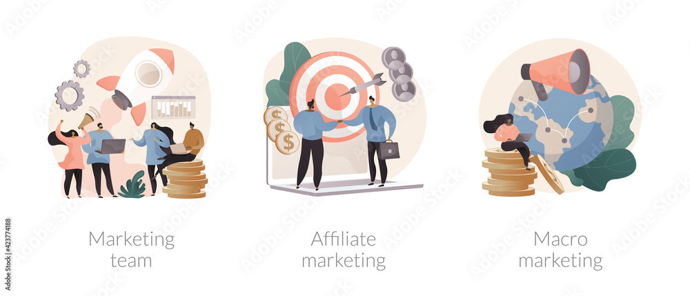 Global marketing strategy abstract concept vector illustrations. Global marketing strategy abstract concept vector illustrations.