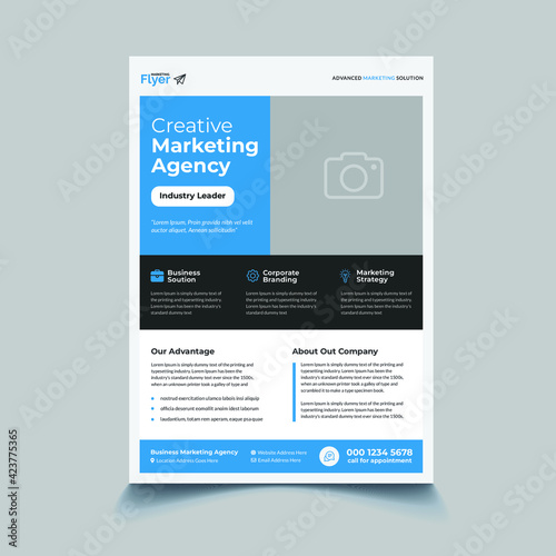 Corporate Business Marketing Flyer Template