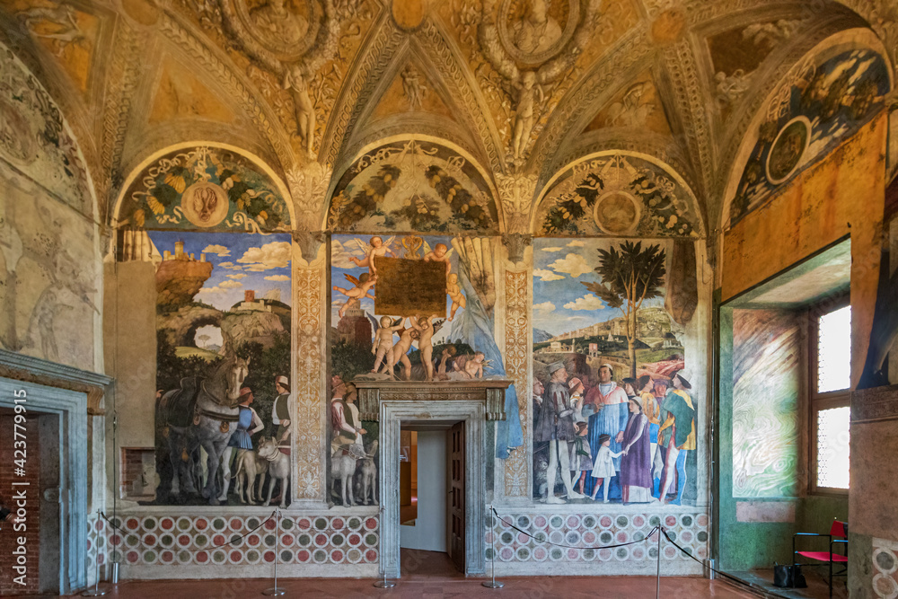 sala degli sposi castello di san Giorgio a Mantova