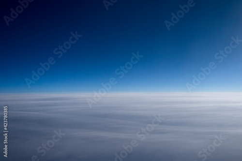 Skyscape, abstract, taken in flight at 35,000ft. © tonymills