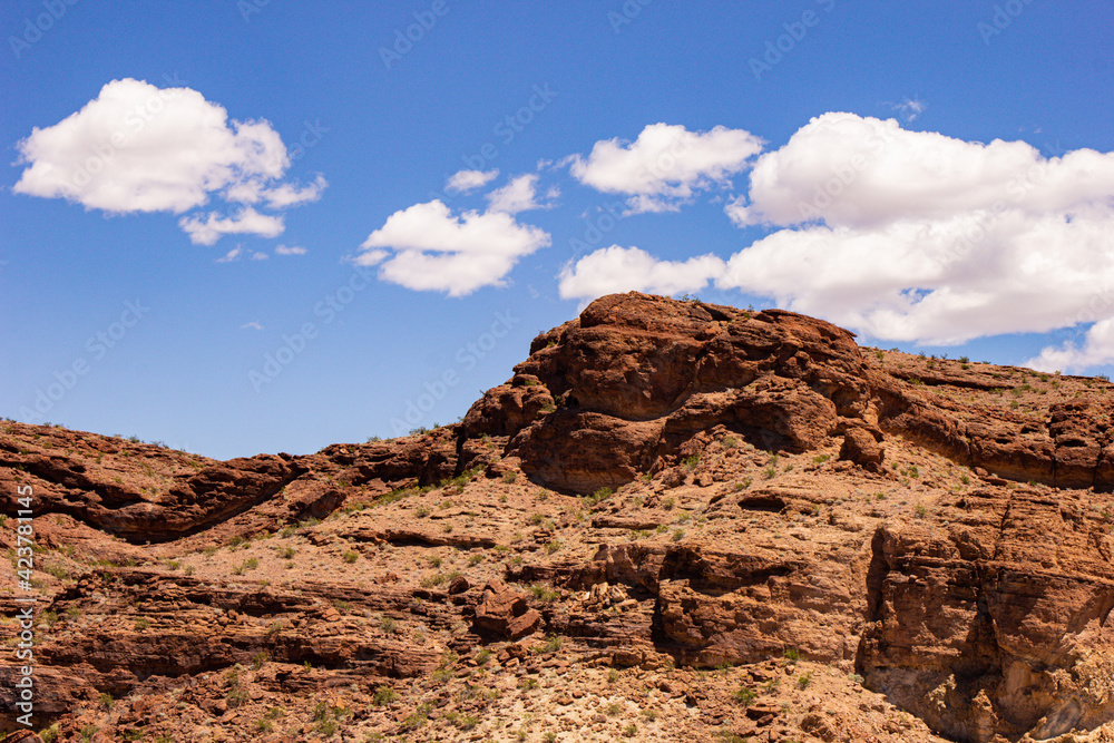 Fototapeta premium red rocks and sky
