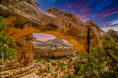 Cassidy Arch at Capitol Reef photo