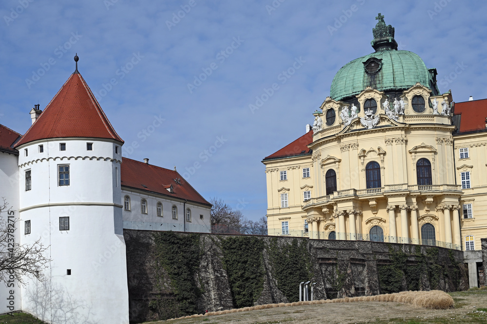 old monastery in Klosterneuburg (Stift Klosterneuburg) near Vienna in Lower Austria