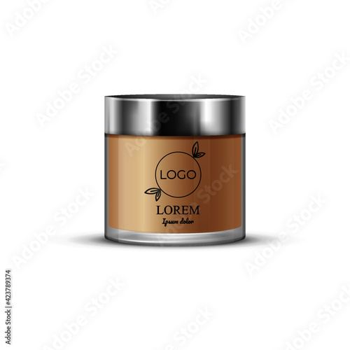 Vector cosmetic bottle 9