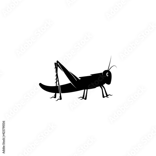 Grasshopper Logo Template vector icon