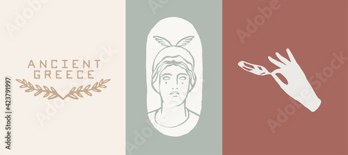 Ancient Greek Aesthetics. Olive, Hera, feather