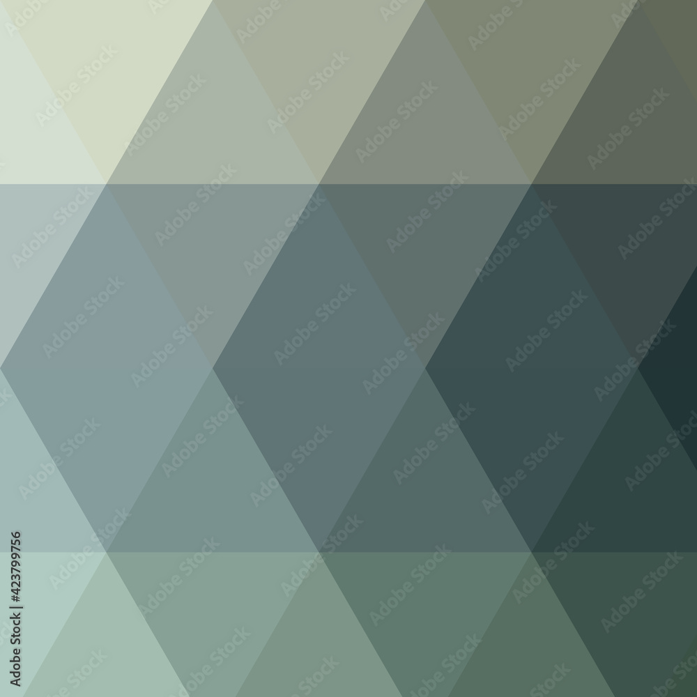 Fototapeta premium Abstract color Low-Polygones Generative Art background illustration