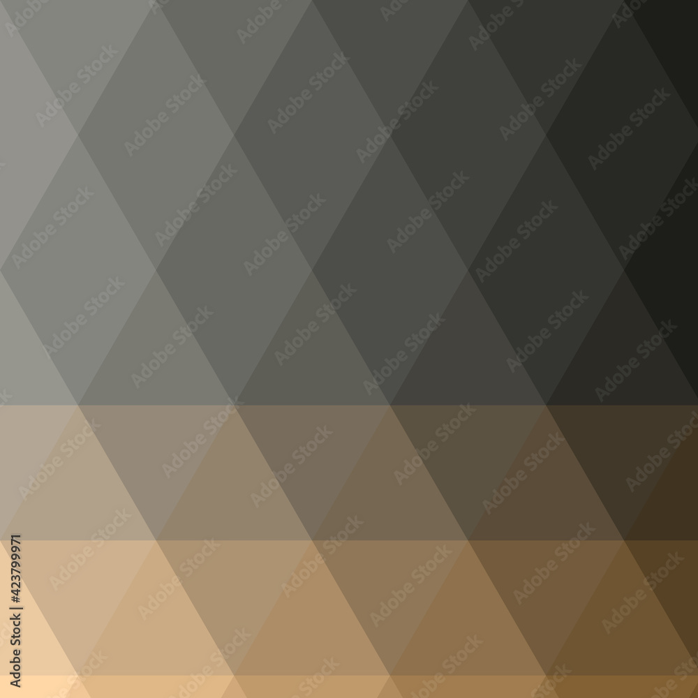 Obraz premium Abstract color Low-Polygones Generative Art background illustration
