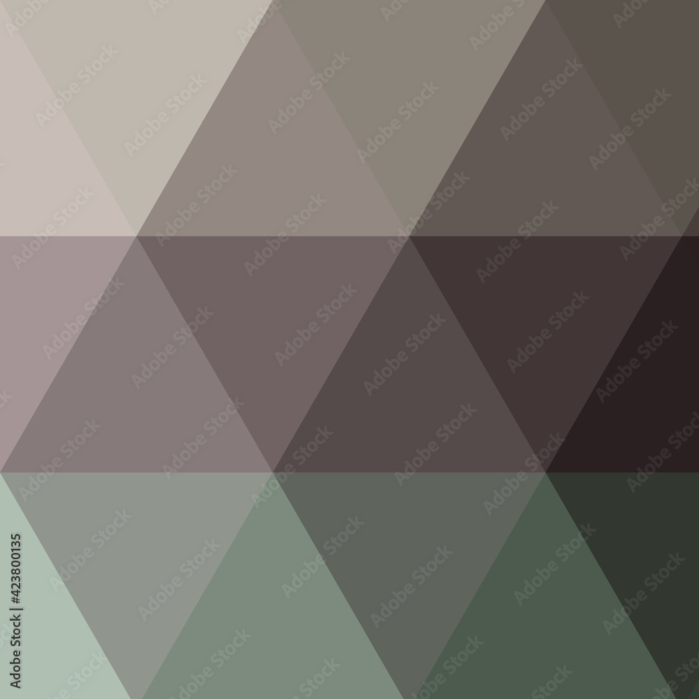Abstract color Low-Polygones Generative Art background illustration