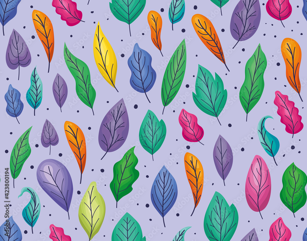 pretty leaves background
