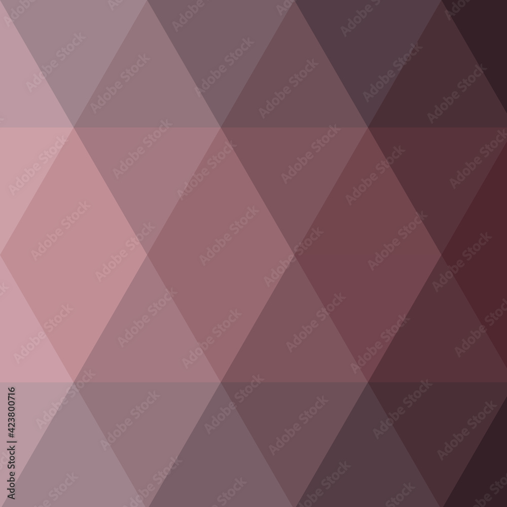 Fototapeta premium Abstract color Low-Polygones Generative Art background illustration