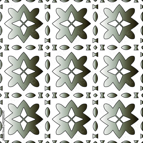 Pattern with a black-and-white gradient . Abstract metallic background. 