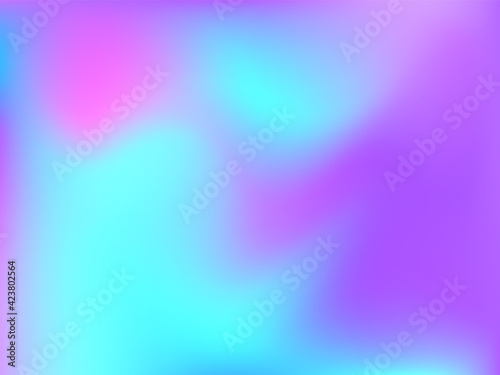 Holographic background. Bright, smooth mesh with a blurry futuristic pattern.
