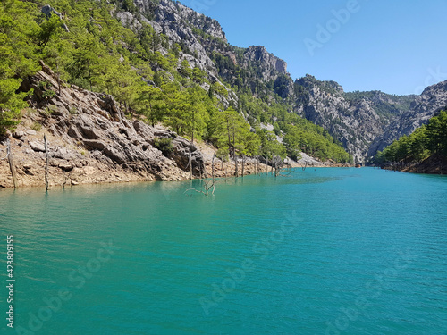 lake in the mountains