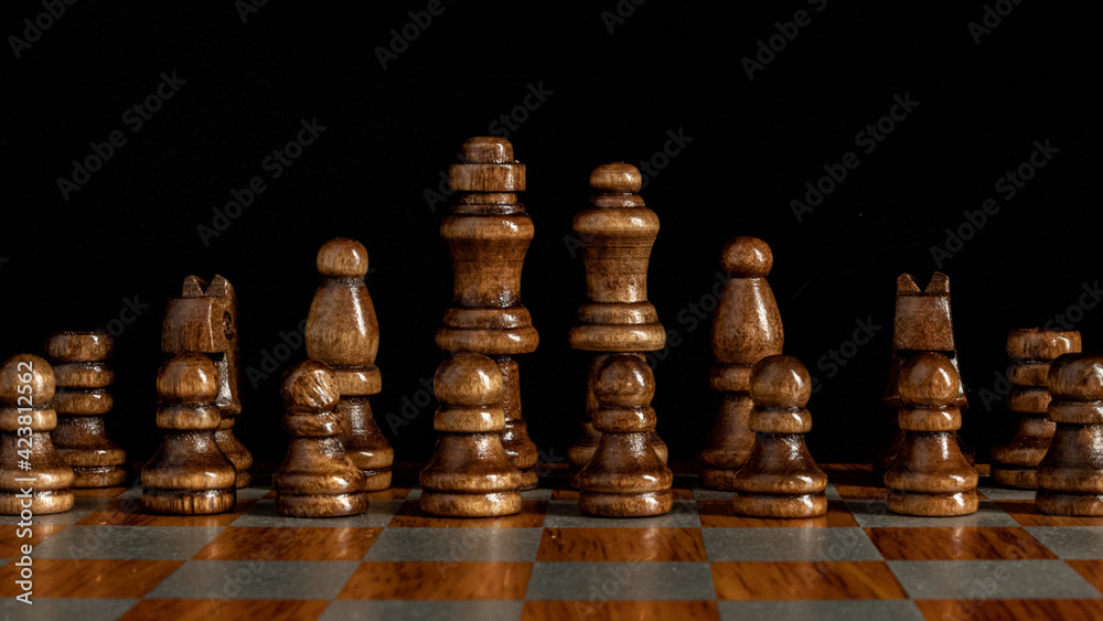 Tablero de Ajedrez y estrategia para ganar Tablero de Ajedrez y estrategia para ganar