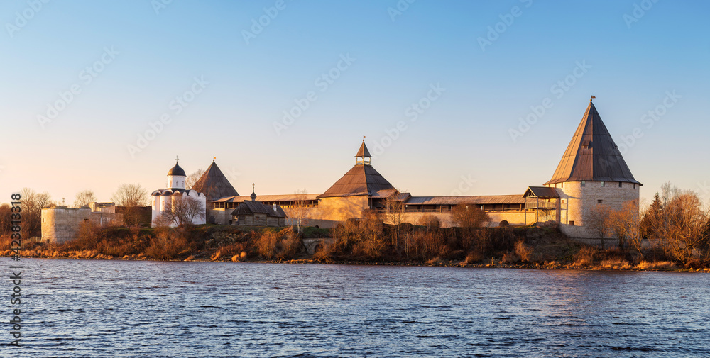 Old fortress in Staraya Ladoga