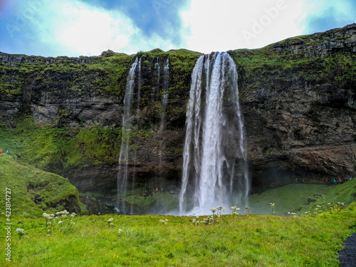 Seljalandsfoss Waterfall, Southern Iceland, Europe