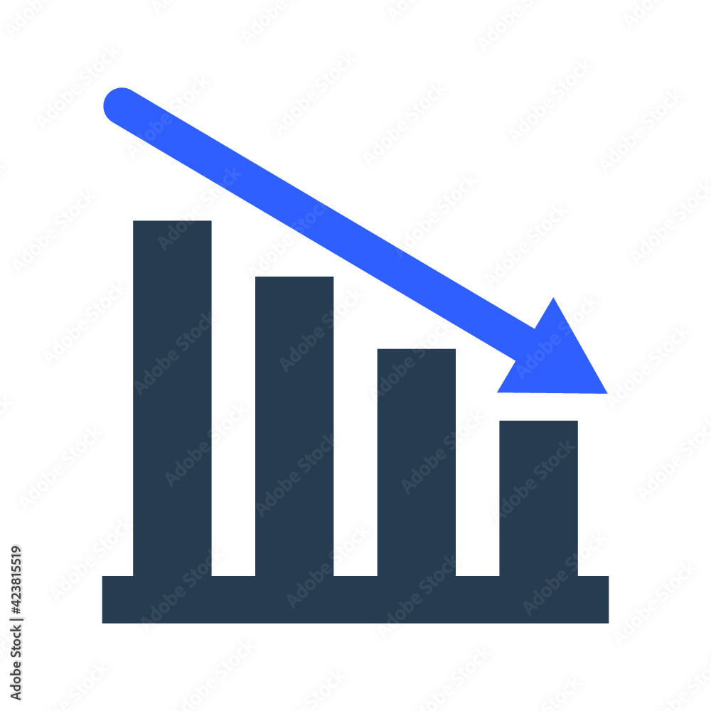 Financial loss icon Financial loss icon