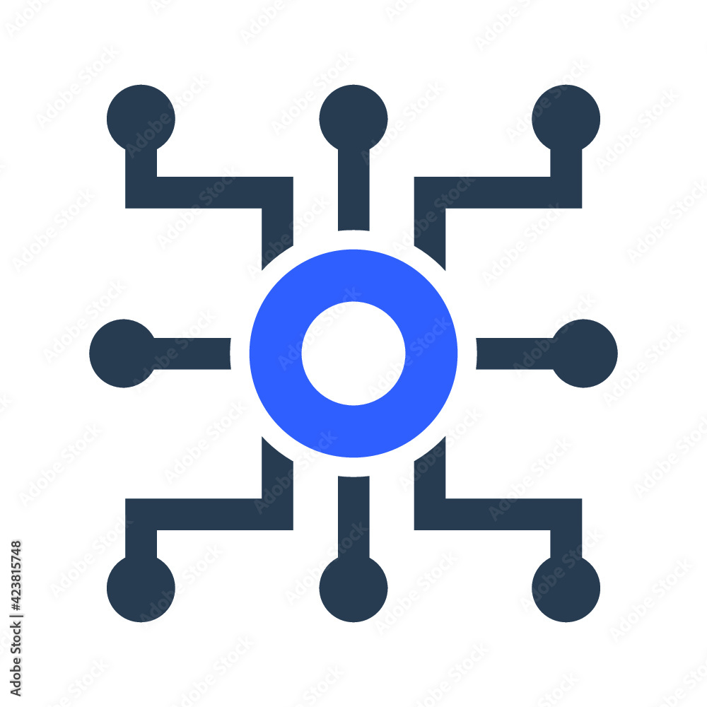 Connection network icon Connection network icon