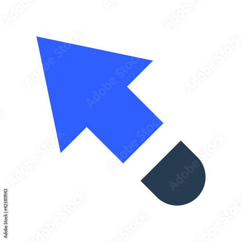 Free Download Up left arrow icon - GFXLoad
