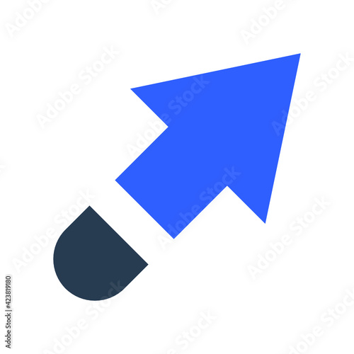 Wallpaper Mural Up right arrow icon Torontodigital.ca