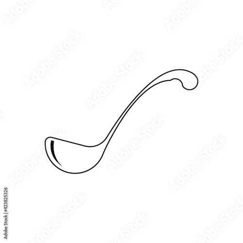 ladle line icon trendy symbol