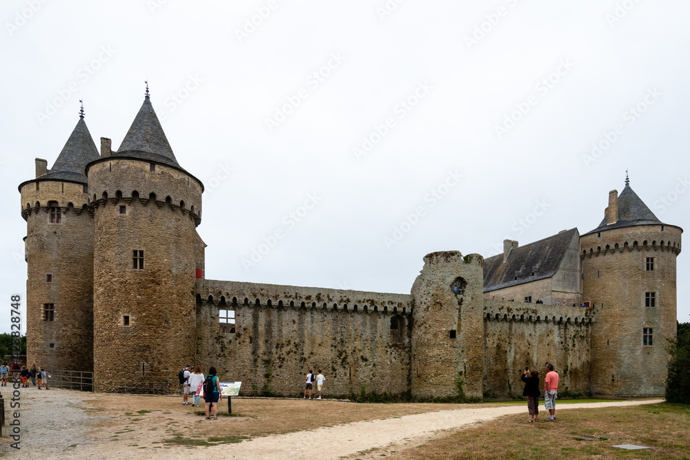 Obraz premium Château de Suscinio, Sarzeau, Bretagne