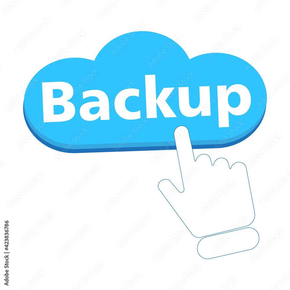 Backup icon. Day backup logo - stock vector Backup icon. Day backup logo - stock vector